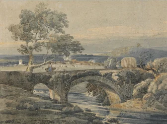 De oude brug in Devon